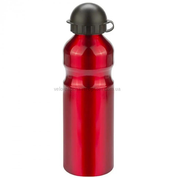 Фляга алюмінієва червона 700 мл з флягоутримувачем Shunfeng