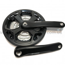 Шатуни CQ-15 у зірок 48-38-28 довжина 170 мм Prowheel