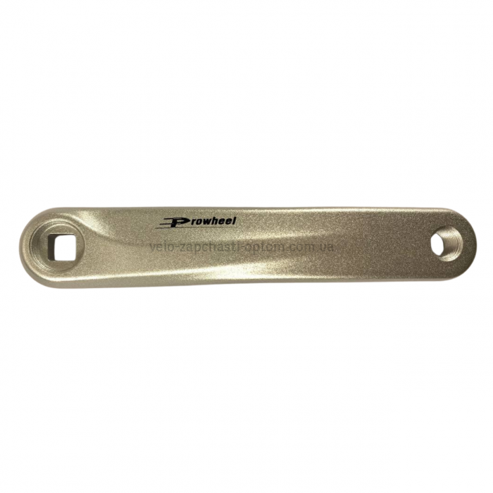 Система шатунів Prowheel CM03 / MU6918 (48/38/28Т, 170 мм) сіра Тришвидкісні алюмінієві шатуни 3x під квадрат із захистом ланцюга