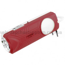 Ліхтар Luxury 1037, 1W+5SMD, вбудований акумулятор, ЗУ 220V