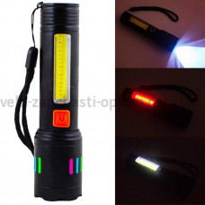 Фонарь NIGHT VISION FLUORESCENCE GT-505-TG+COB(white+red),  Li-Ion аккум., ЗУ Type-C, zoom