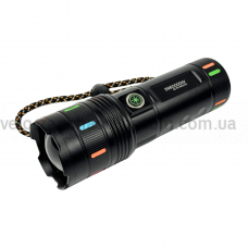 Фонарь NIGHT VISION FLUORESCENCE 701-PM10-TG,  Li-Ion аккум., ЗУ Type-C, индикация заряда, zoom