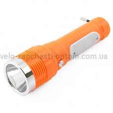 Ліхтар Luxury 231, 1W+8LED, вбудований акумулятор, ЗУ 220V