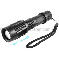 Ліхтар Police 1861-T6, 1x18650, zoom, ЗУ 220V/12V, Box