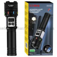 Фонарь NIGHT VISION FLUORESCENCE CB-A282-TG+COB, Li-Ion аккум., power bank, ЗУ Type-C, магнит, zoom, Box