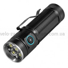 Ліхтар W5184-6XHP360, 1х18650, індикація заряду, ЗП Type-C, Box