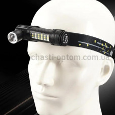 Ліхтар SY-2209-Р50+18SMD(RGB), Li-Ion акумулятор, індикація заряду, ЗУ USB, zoom, Box
