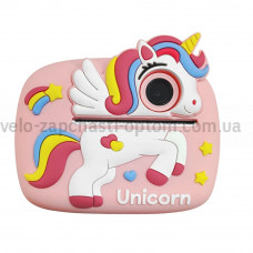 Фотоапарат дитячий миттєвого друку D1-A, PINK UNICORN