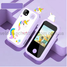 Фотоапарат дитячий H01, PURPLE UNICORN