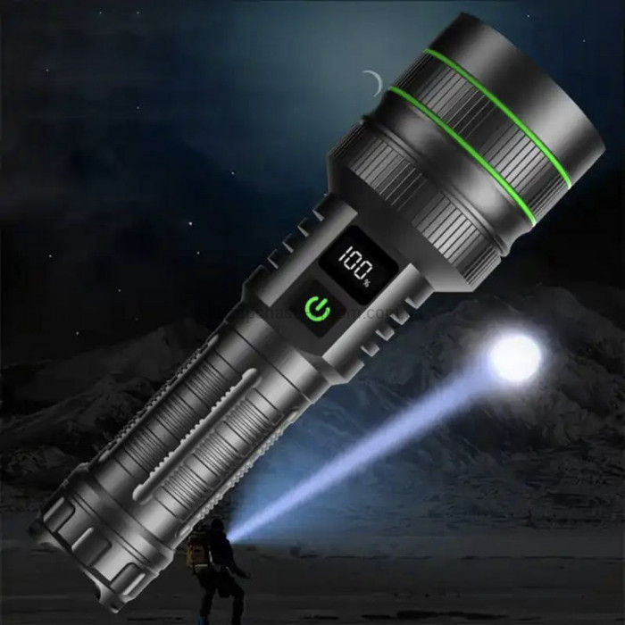 Ліхтар BL-TK-X1-TG-60W, 1x26800, Power Bank, ЗУ Type-C, zoom, Box