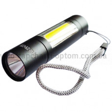 Ліхтар ручний BL-510/1501-XPE+COB, Li-Ion акумулятор, ЗУ mircoUSB, Box