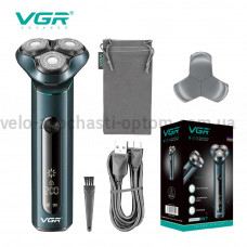 Электробритва VGR V-310, роторная, IPX7, LED display