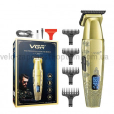 Триммер V-265, 4 насадки, 1600mAh, 8000 RPM, LED display