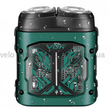 Электробритва VGR V-344 GREEN, роторная, 8000 RPM, IPX6