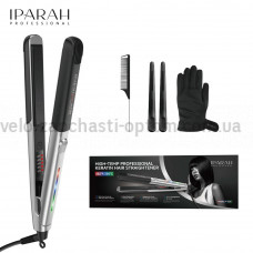 Випрямляч для волосся IPARAH P-132B GREY, 170-250 ° C, керамічне покриття, LED display, 58 W