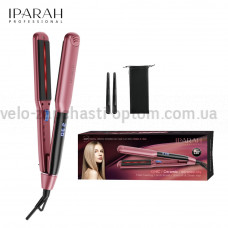 Випрямляч для волосся IPARAH P-104R PINK, 4 режими, 100-230 ° C, керамічне покриття, LED display, 55-62 W