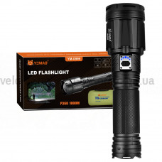 Ліхтар YEMAO YM-G999-XHP360, 8x18650, power bank, ЗУ Type-C, zoom, BOX