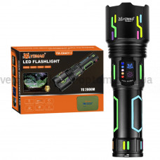 Далекобійний ліхтар YEMAO YM-G640Y-1, 4000LM, акумулятор 32700 (7000 mAh), чохол, блок живлення