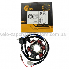 Статор генератора Honda Lead-90 (HF05) 5+1 GO Магнето мопеда з датчиком запалювання та проводкою в зборі