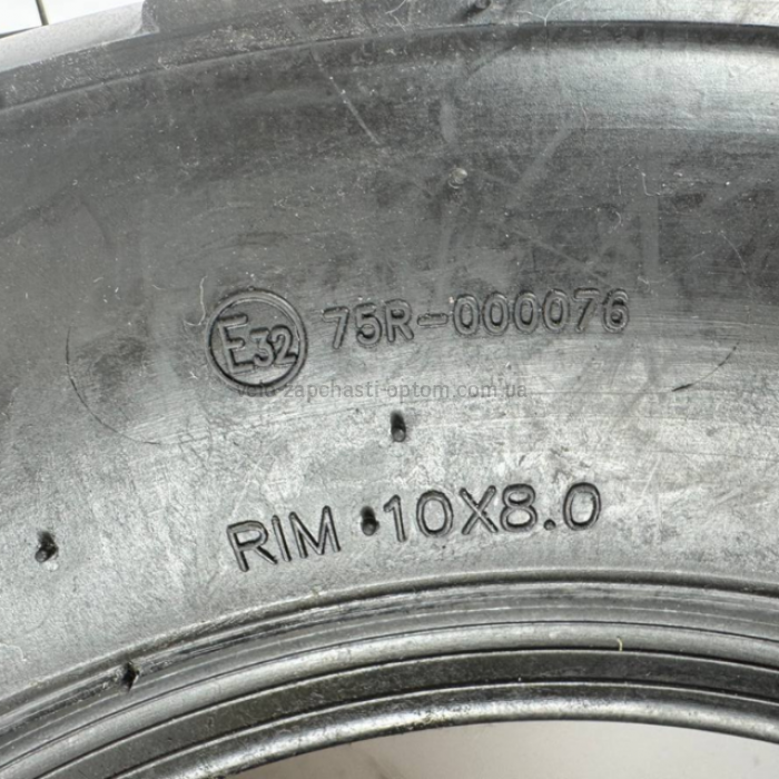Покришка для квадроцикла AT20x10-10 TL KAMA JK-698 (39F, 6PR, під обід RIM 10x8.0) Посилена безкамерна грязьова шина для ATV
