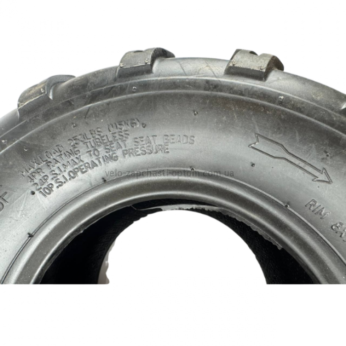 Покришка для квадроцикла AT18x9.5-8 TL KAMA JK-695 (33F, 4PR, під обід RIM 8x7.0) Посилена безкамерна грязьова шина для ATV