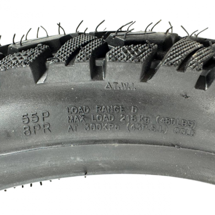 Покришка мопеда / мотоцикла 3.00-18 M/C TT KAMA JH-112 (55P, 8PR, 2026 рік) Посилена позашляхова шина (ендуро / крос)