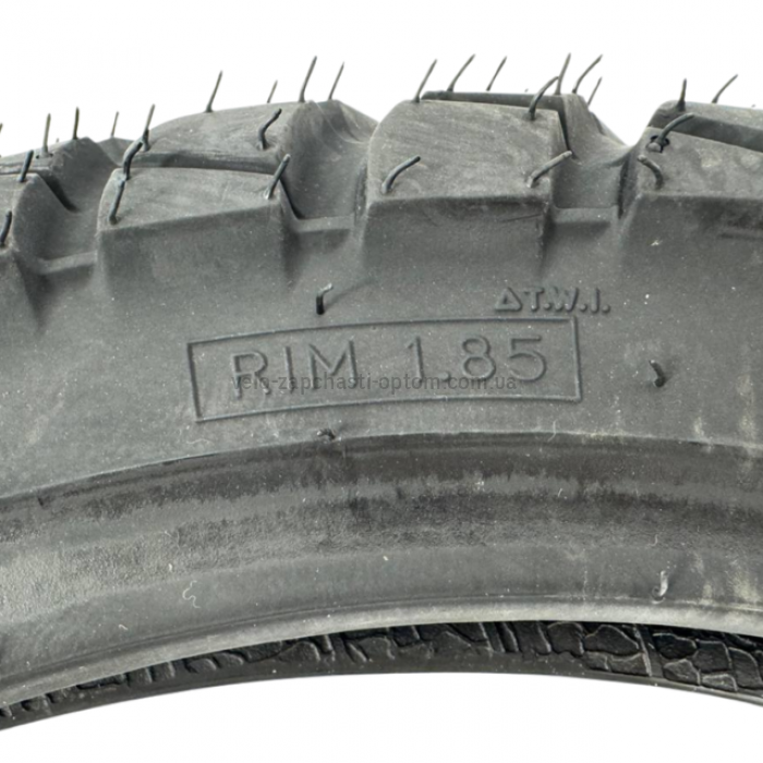 Покришка мопеда / мотоцикла 2.75-17 TT KAMA JH47-02 (47L, 6PR, під обід RIM 1.85) Посилена універсальна шина ендуро