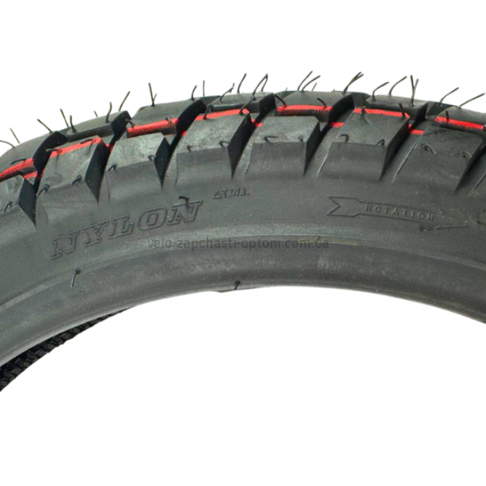 Покришка мопеда / мотоцикла 3.00-18 M/C 728 TT KAMA (52P, 6PR, під обід RIM 1.85x18) Посилена універсальна шина ендуро