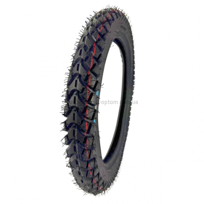 Покришка мопеда / мотоцикла 3.00-18 M/C TT KAMA 807 (55P, 6PR, під обід RIM 1.85x18) Посилена універсальна шина эндуро