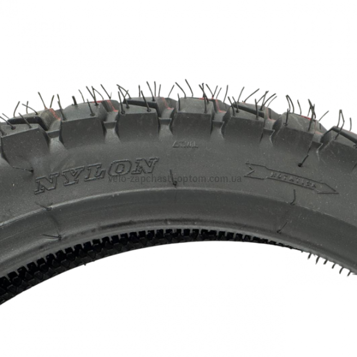 Покришка мопеда / мотоцикла 3.00-18 M/C TT KAMA 807 (55P, 6PR, під обід RIM 1.85x18) Посилена універсальна шина эндуро