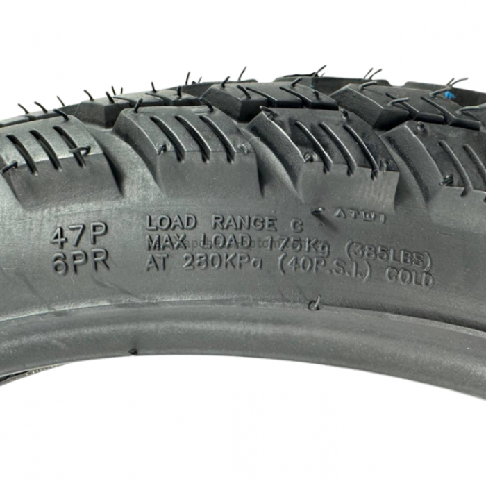 Покришка мопеда / мотоцикла 2.75-17 TT KAMA JH01 (47P, 6PR, під обід RIM 1.85) Посилена дорожня шина (універсальна)