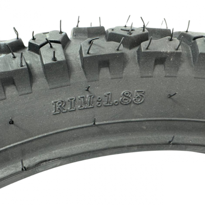 Покришка мопеда / мотоцикла 2.75-17 TT KAMA SC-026 (41F, 6PR, під обід RIM 1.85) Посилена дорожня шина (універсальна)