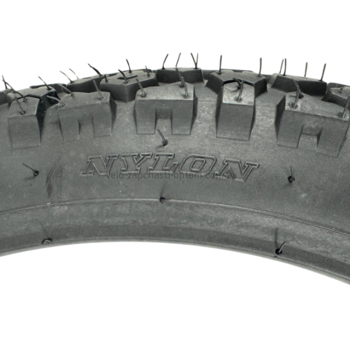 Покришка мопеда / мотоцикла 2.75-17 TT KAMA SC-026 (41F, 6PR, під обід RIM 1.85) Посилена дорожня шина (універсальна)