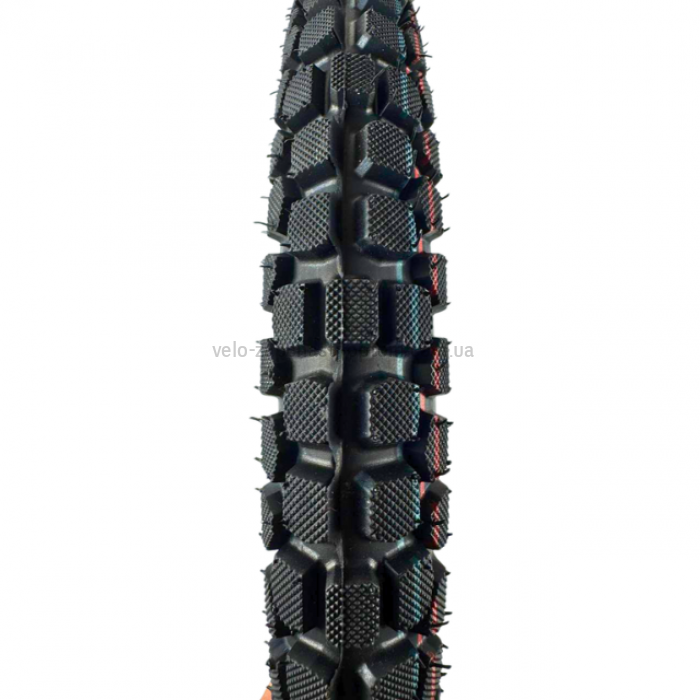 Покришка мопеда / мотоцикла 2.75-17 TT KAMA FH-230 (47G, 6PR, під обід RIM 1.85x17) Посилена кросова шина (ендуро)