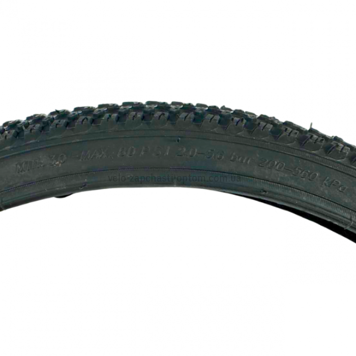 Велосипедна покришка 26" x 2.125 (57-559) KAMA HUD-001 Позашляхова шина для гірських та міських велосипедів, нейлон