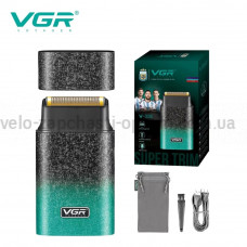 Электробритва VGR V-326 шейвер GREEN, 4500RPM, IPX6