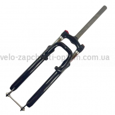 Амортизаційна вилка 29" FSD LJ-641(516) безрізьбова 1-1/8" , хід 100 мм, шток260мм під вібрейк/дискове гальмо, чорна з локаутом