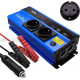 Інвертор 3-в-1 LncBoc 1000W 12V роз'єми під 2 USB кабелі/ 2 прикурювачі/ 2 розетки 220/230