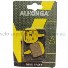 Колодки дискові 08 велосипедні Alhonga