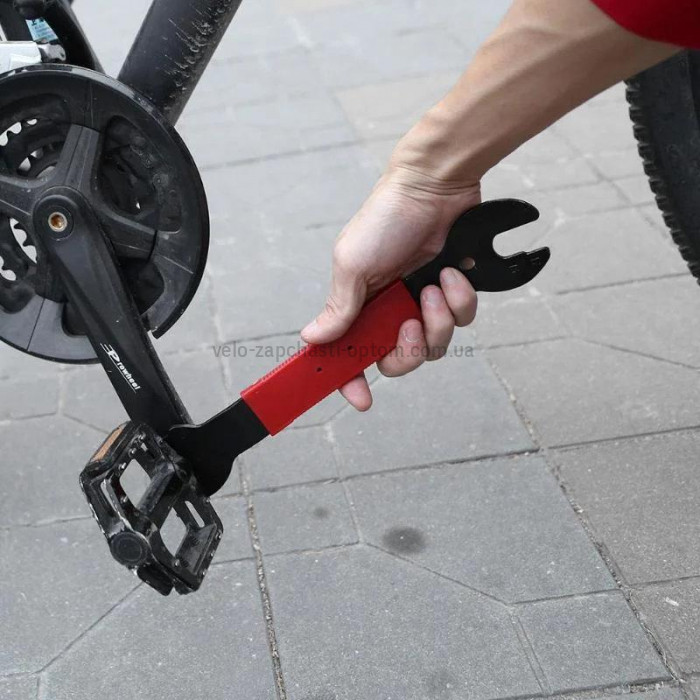 Ключ конусний та для зняття педалей YC-156A 15/16/17 мм Bike Hand