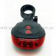 Стоп мигалка LED JY-2L ззаду з лазерною доріжкою Jing Yi