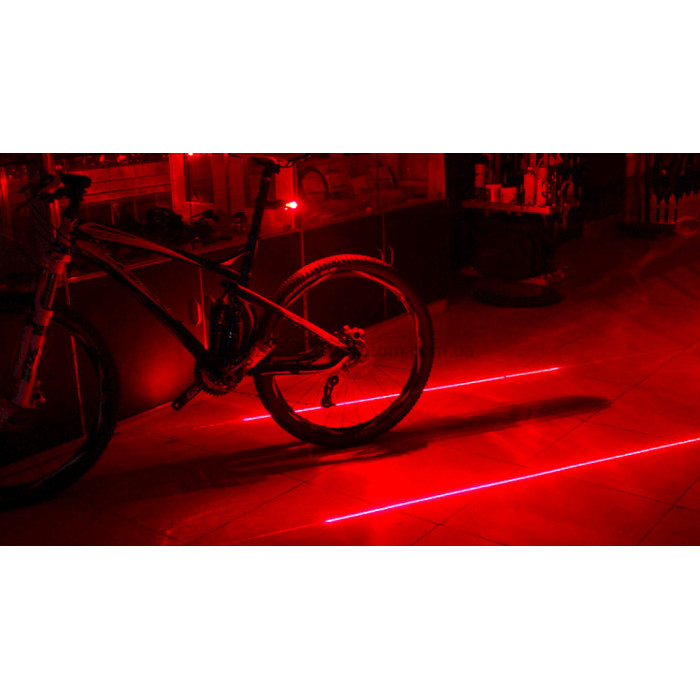 Стоп мигалка LED JY-2L ззаду з лазерною доріжкою Jing Yi