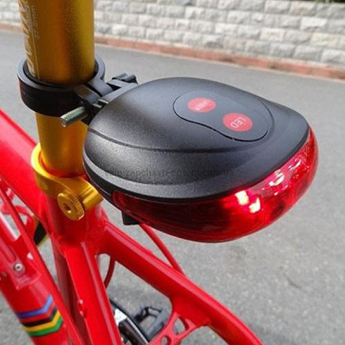 Стоп мигалка LED JY-2L ззаду з лазерною доріжкою Jing Yi