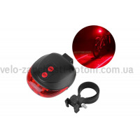 Стоп мигалка LED JY-2L ззаду з лазерною доріжкою Jing Yi