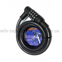 Велозамок TY535 12-1500 мм із змінним кодом Tonyon