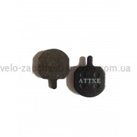 Колодки дискові 107 велосипедні Attke