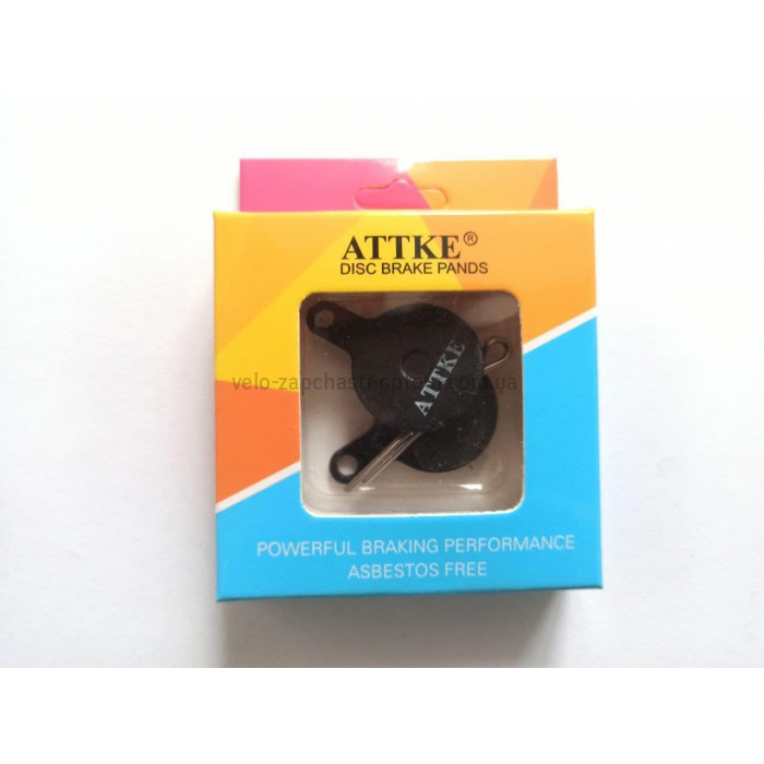Колодки дискові 110 велосипедні Attke