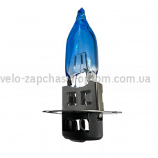 Лампа фари P15D синя 25-3 12V 35W JWBP