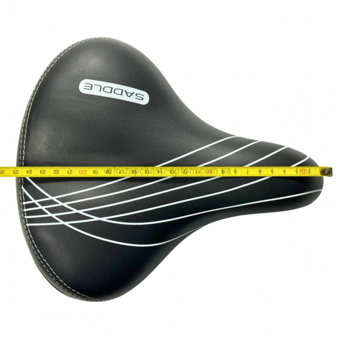 Сідло широке з білими смугами SADDLE