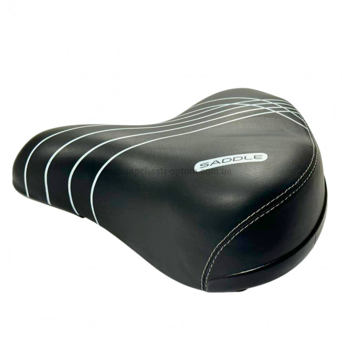 Сідло широке з білими смугами SADDLE